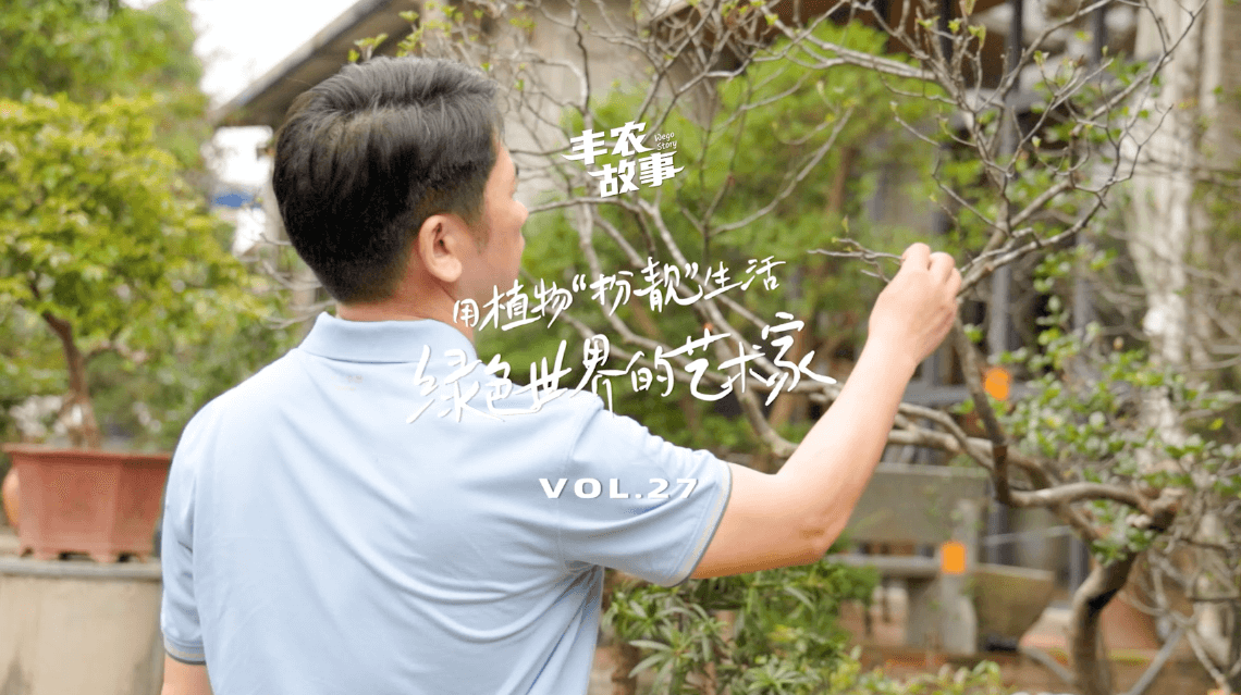 17年，他用一草一木去点亮了一个个家。